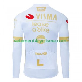 Homme Maillot vélo Manches Longues Visma Lease A Bike 2024 N002